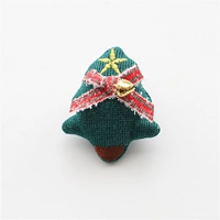 Рождественская елка брошь