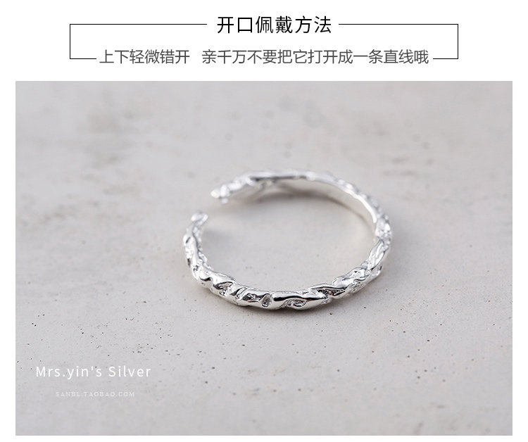 Bague Femme en Argenterie - Ref 3088477 Image 10