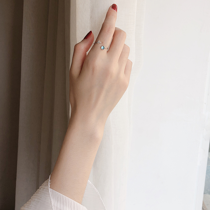 Bague Femme en Argenterie - Ref 3089610 Image 1