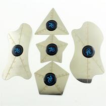 Stainless steel dismantling machine prying sheet 5 pieces of glove unassembled hand shell flat frame teething screen dismantling tool unpacking sheet