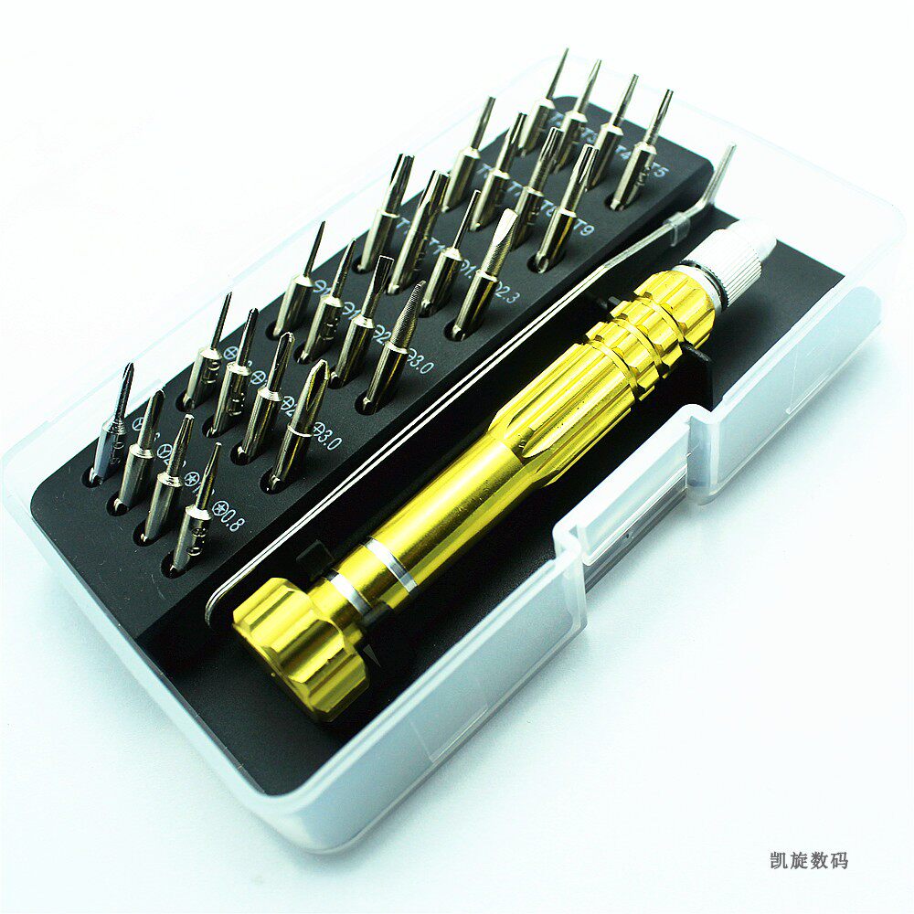 Telecom Combo Suit 26 fit 1 Repair screwdriver 26 pieces of kit Precision disassembly tool Cross I