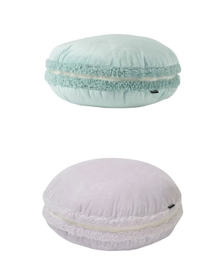 Quà tặng sáng tạo thương mại nước ngoài dễ thương màu rắn macaron gối sofa đệm sang trọng gối quà tặng ghế vành đai thắt lưng