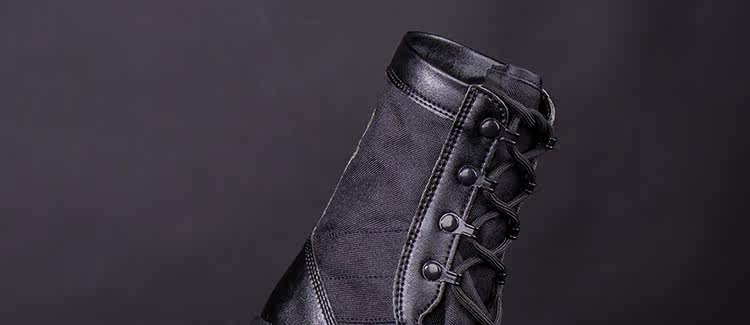 Boots militaires pour homme - respirant - Ref 1399352 Image 54