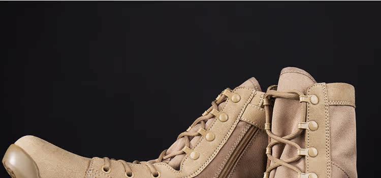 Boots militaires pour homme - respirant - Ref 1399352 Image 48