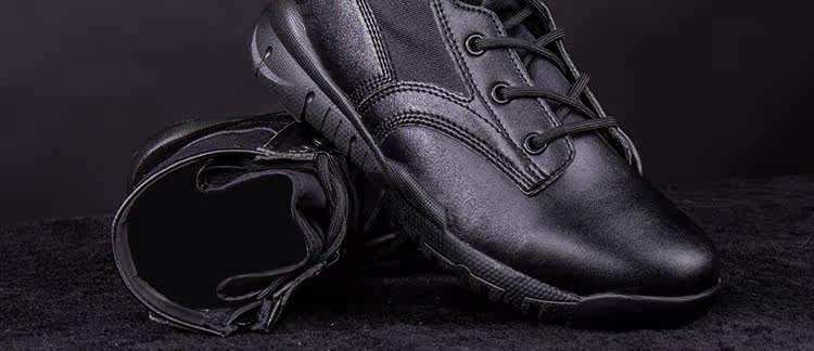 Boots militaires pour homme - respirant - Ref 1399352 Image 55