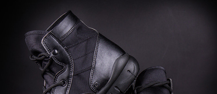 Bottes militaires pour homme - porter - Ref 1402080 Image 55