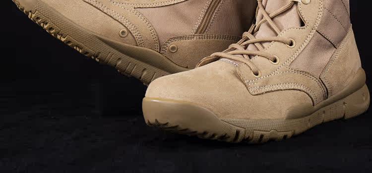 Boots militaires pour homme - respirant - Ref 1399352 Image 49