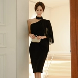 Весеннее приталенное сексуальное платье, 2021 года, яркий броский стиль