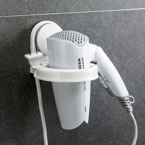 Странная стойка для волос -Бесплатная ванная комната для волос на стене -полки с трудом вентиляторы для ванной комнаты