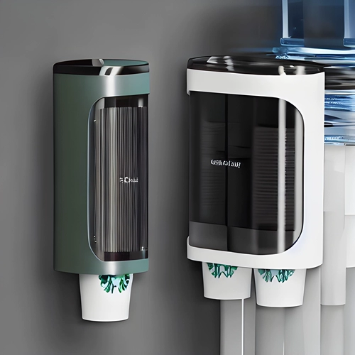 Одноразовая рама чашки автоматическая чашка устройства домашняя стена типа бумажная чашка рама творческая чашка для хранения водяной чашки Домохозяйственная полка