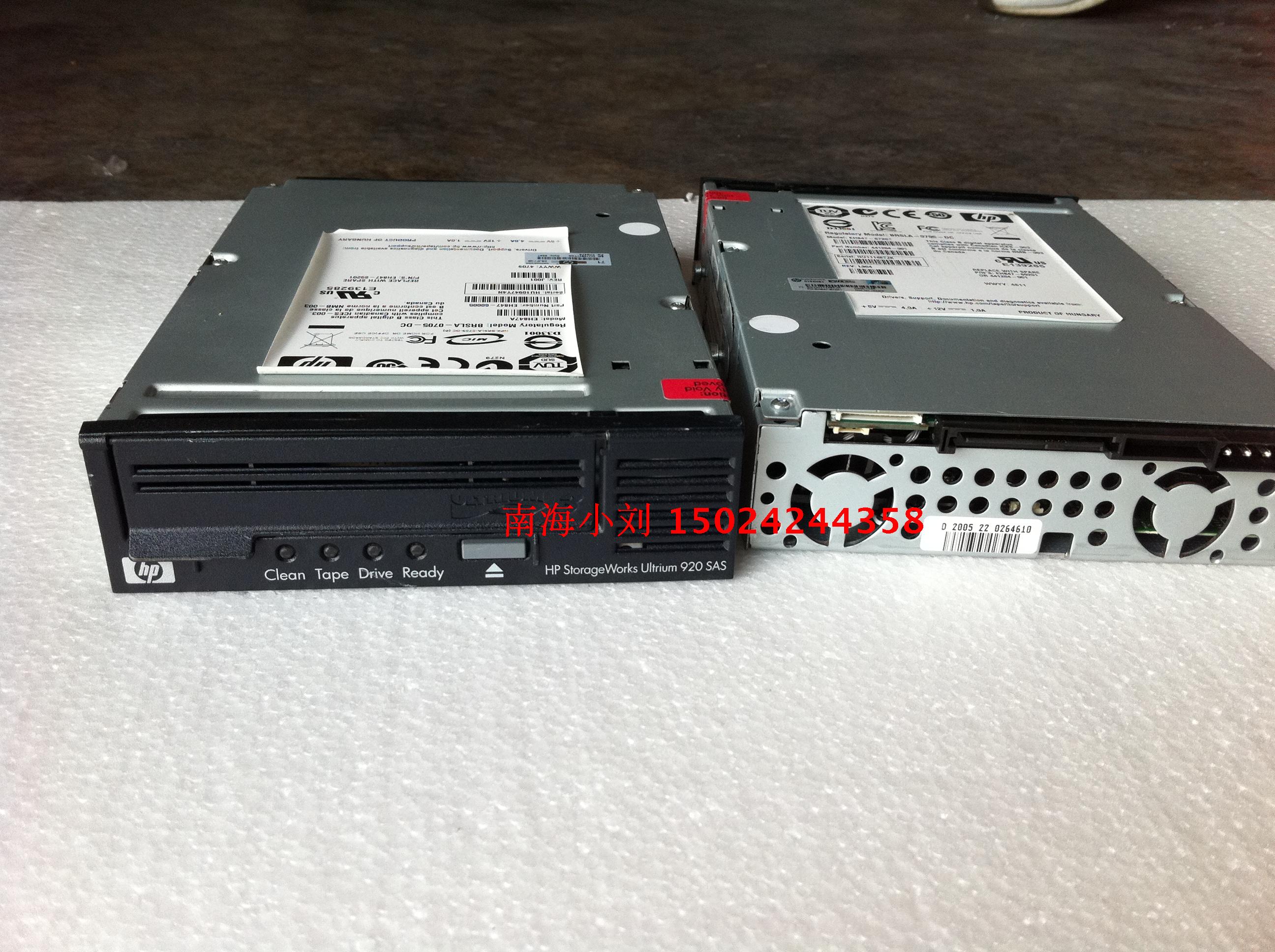 HP storageworks ultrium 920 sas Tape Recorder 441204-001 EH847A