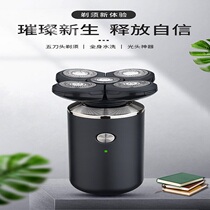 Plug and play Five-in-one electric shaver Hair clipper Nose hair device Face wash instrument Massager USB fast charging device