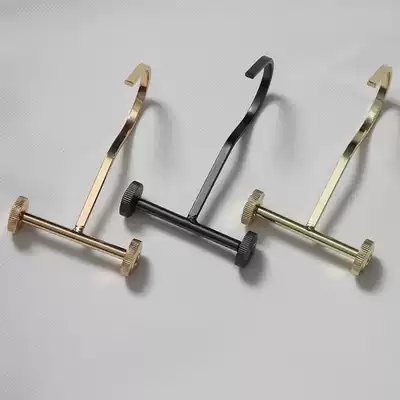 Curtain fabric metal adhesive hook hanging card hanging sample hook trial bag curtain hanging hook textile fabric Display Display Display