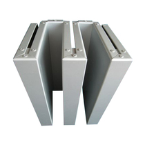 Quanzhou 20-year-old shop exterior wall fluorocarbon aluminum veneer door head advertising canopy ceiling special-shaped curved aluminum plate customization