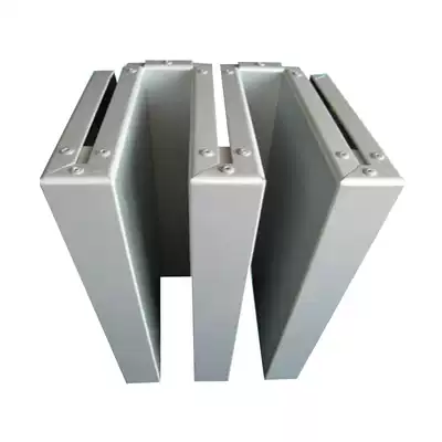 Quanzhou 20-year old store exterior wall fluorocarbon aluminum veneer door advertising canopy hanging ceiling special-shaped arc aluminum plate customization