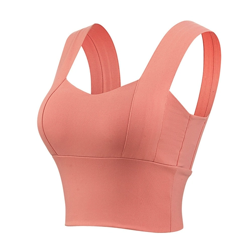 Спортивный бюстгальтер, нижнее белье, жилет, бюстгалтер, топ с чашечками, поддерживающая противоударная одежда для йоги, для бега, красивая спина