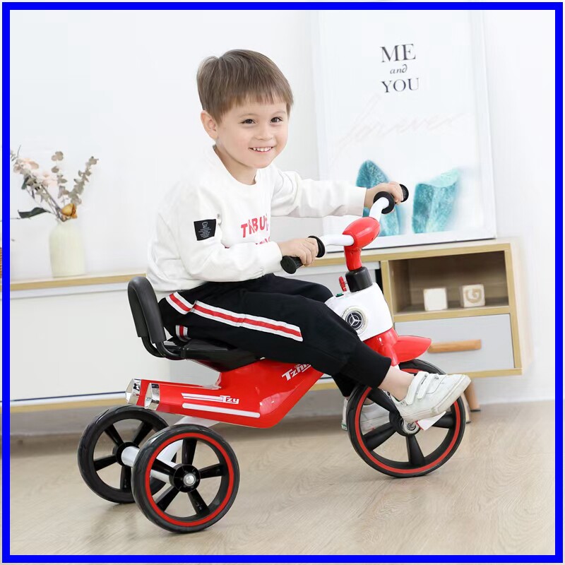 New products for a limited time and immediately discounted by 5 yuan) children's tricycle bicycle book is comfortable and good to ride large children's toy tricycle