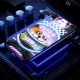 Apple, мигающий, космический, 7 цветов