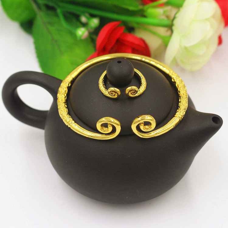 24k mô phỏng mạ vàng giả 999 vàng nguyên chất chặt chẽ vòng tay sinh viên retro mở vòng đeo vàng hoop thanh nam nữ vòng tỳ hưu vàng