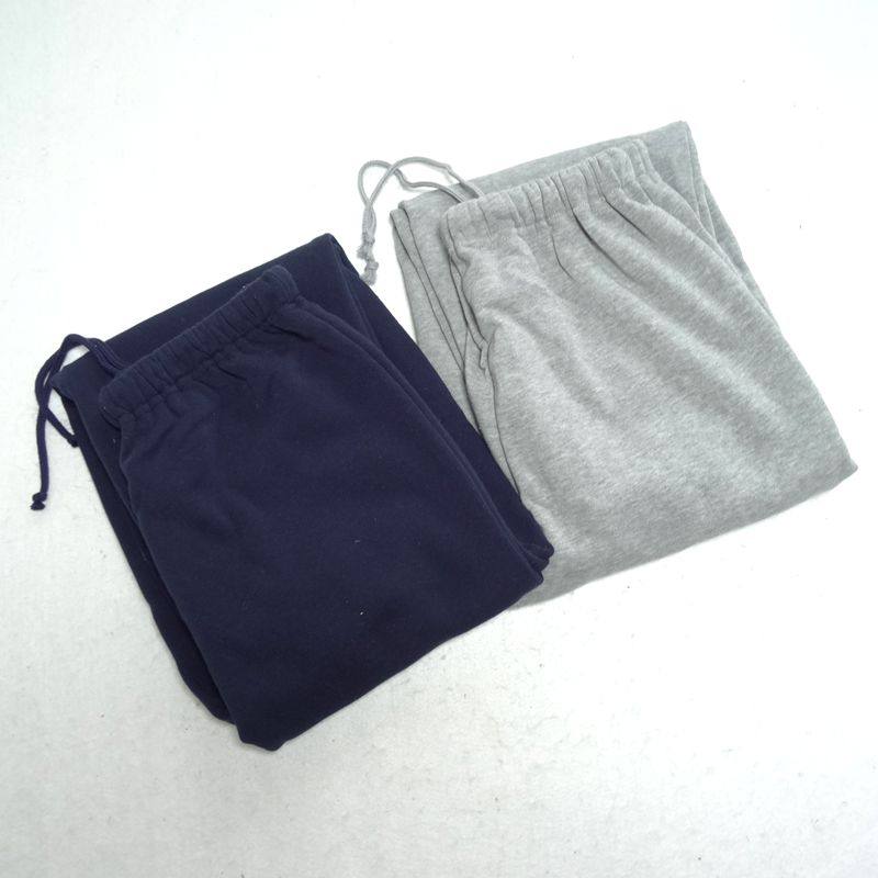 Foreign trade home pants in autumn and winter loose fat plus men and women plus velvet pants pants pants