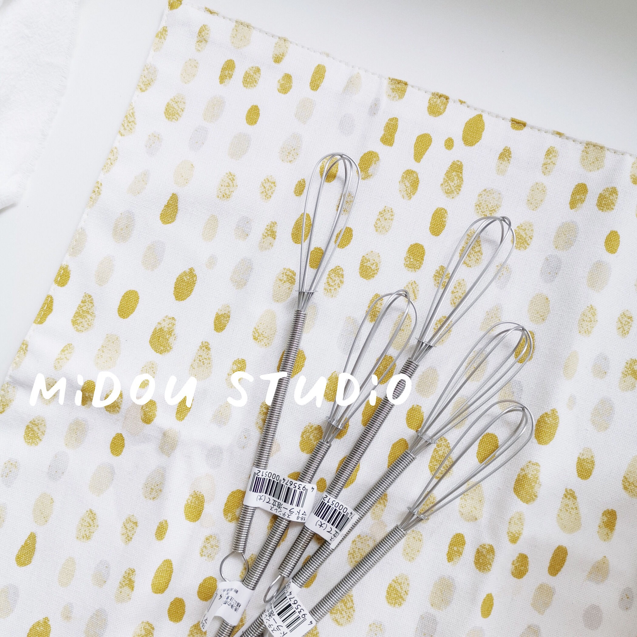 Spot Japan Light Stainless Steel Mini-Eggbeater Egg Cream Blender Kitchen Baking