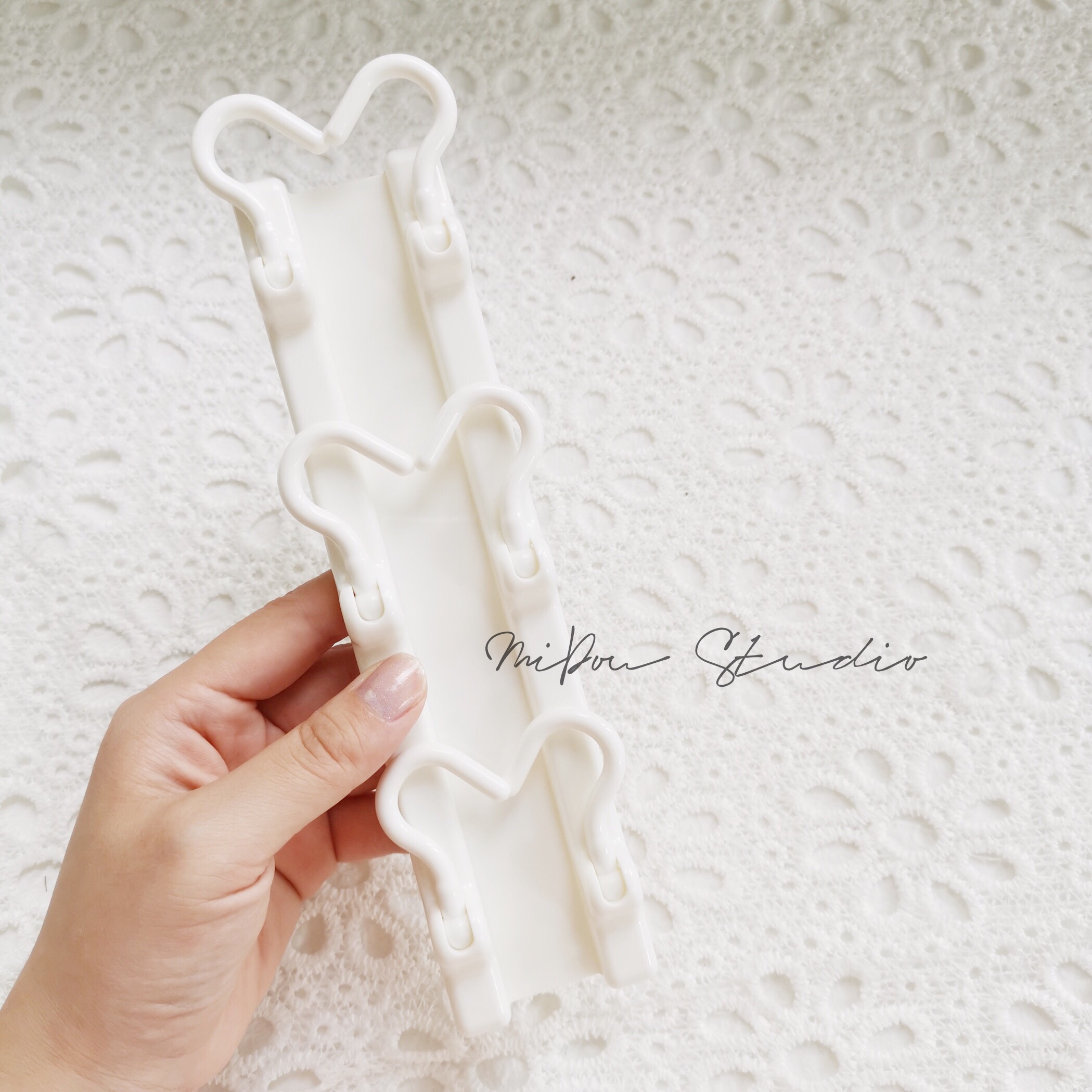 Spot Japan Import Shop Main Self-use Kitchen Integral Cabinet Top Adhesive Hook Cookware Contained