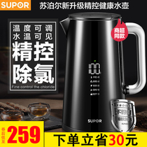 Supor development 17S62A electric kettle household stainless steel kettle temperature control chlorination double-layer Open Kettle