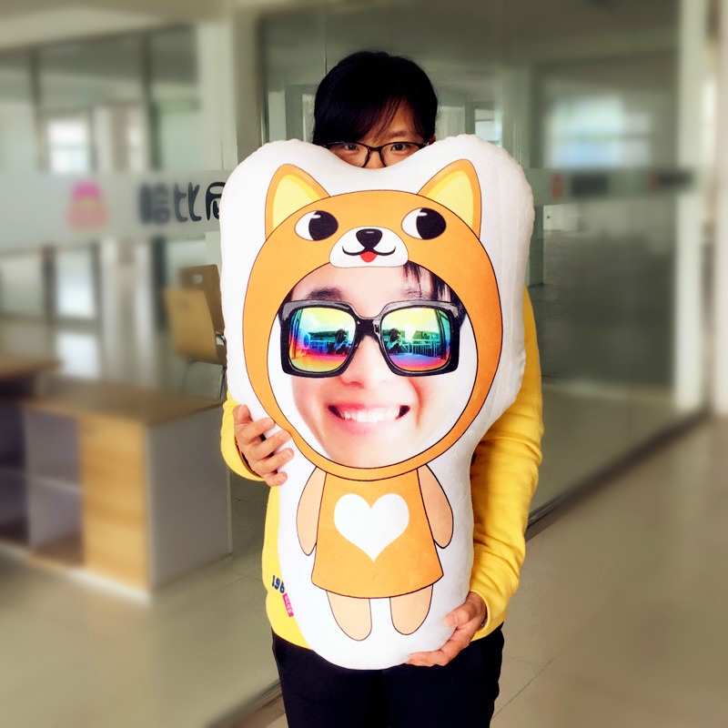 To draw a custom photo holder for a human doll with a zodiac Xiaotong pillow - personality 214 gift girls