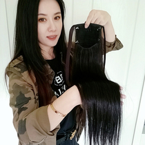 True hair ponytail strap high ponytail wig ponytail wig ponytail female hair hair length ponytail artifact natural braid