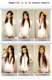 Real hair extensions, thickened, traceless invisible nano wig hair extensions, one-piece hair extensions, long straight hair, real hair