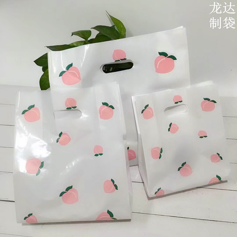 High Pressure Milk White Small Clear New Water Honey Peach Plastic Bag Baking Packed Bag Clothing Children Clothing Cosmetics Gift Bags