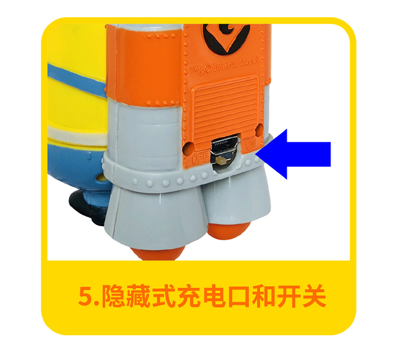 Người đàn ông nhỏ màu vàng máy bay treo bóng bay trẻ em đồ chơi trẻ em tay cảm ứng máy bay trực thăng RC đồ chơi điều khiển bằng tay