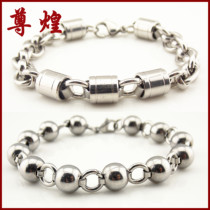 Zun Huang Thai Buddhist Accessories New Jewelry Stainless Steel Bracelet Ornaments Titanium Steel Mens Buddha Board Shell Necklace