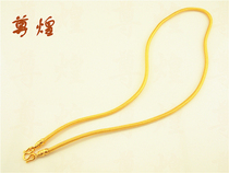 Revered Thai Buddhist accessories Import 18k GOLD COTTON ROPE NECKLACE SPECIAL NECKLACE TITANIUM STEEL STAINLESS STEEL