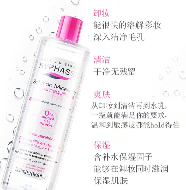 BYPHASSE / Ans Cleansing Water sáp tẩy trang