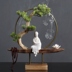 phòng khách Zen reflow hương phòng trà bếp Nguyên Đán gốm bức tượng Phật bàn văn phòng trang trí nội thất Xuanguan đồ trang trí. 