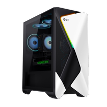 Popular King Climbing Sea View Room Lightning Dragon G1 Desktop DIY Full Side Transparent Dustproof Water-cooled ATX Backline Computer Case