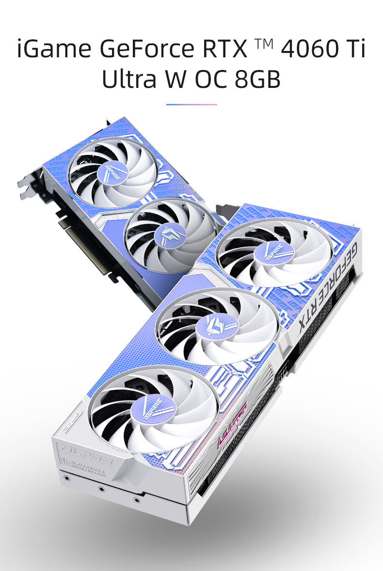 Видеокарта 七彩虹 rtx4070 super火神ultra白色4070ti 黑神话 悟空游戏显卡 Colorful
