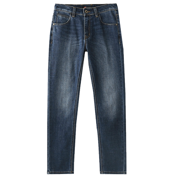 Loose trousers denim little devil fish thick style washed autumn and winter