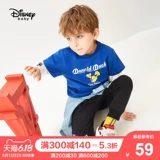 Дисней, весенняя летняя одежда, модный комплект, детская толстовка, в западном стиле