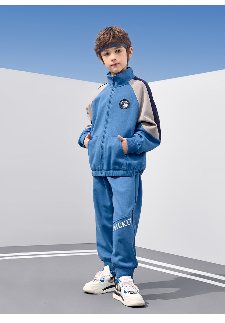 Дисней, спортивный костюм подходит для мужчин и женщин, весенняя детская толстовка, штаны для отдыха, комплект, тренд сезона 