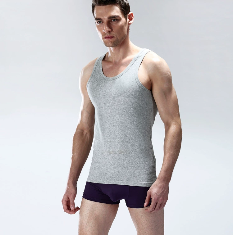 Áo vest nam Hengyuanxiang mùa hè cotton Kiểu mỏng Thể thao màu sắc trẻ trung I-áo sơ mi Hàn Quốc các loại áo ba lỗ nam