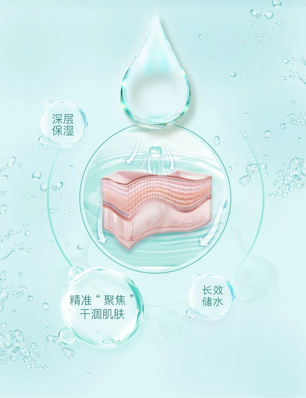 Natural Hall Live Spring Hydrating Khoáng chất Kem dưỡng ẩm Kem dưỡng ẩm Chăm sóc da Trang điểm Thực vật dưỡng ẩm Sinh viên chính thức - Kem dưỡng da dưỡng ẩm bioderma