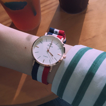 Watch schoolgirl Korean version Simple casual atmosphere fashion trend Waterproof ins retro small fresh wild cute