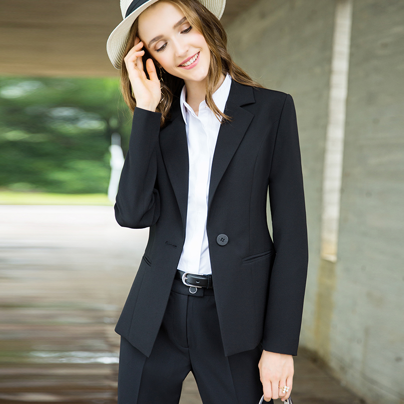 After Sparrow 2022 Spring Dress New Korean Version Fashion Casual Little Suit Women Career Job Interview Positive Dress Suit Jacket