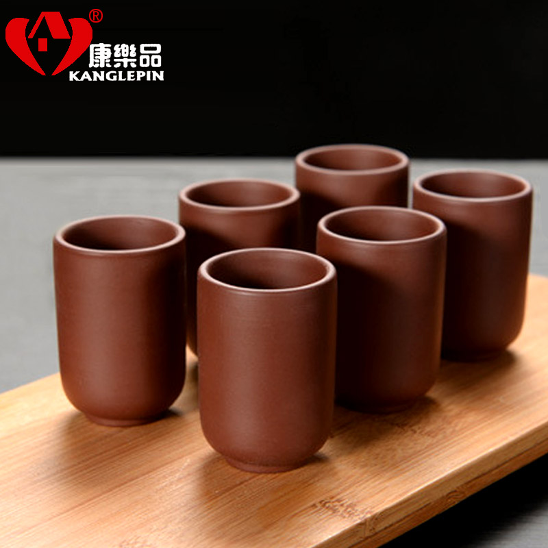 Recreational product yixing purple sand fragrance - smelling cup accessories straight cup tea fragrant cup form a complete set of sample tea cup fragrance - smelling cup tea cups