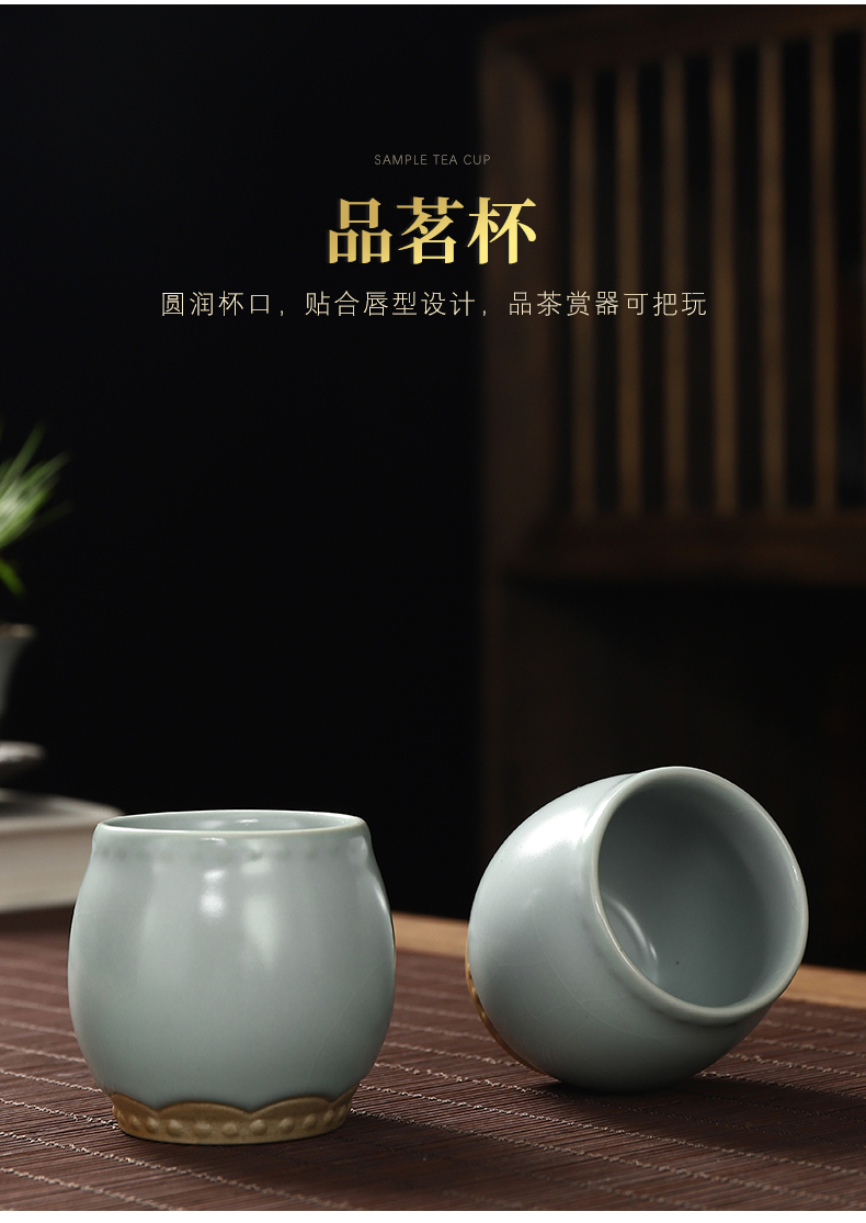 Recreational product master Chen Quangui tonggu quoted your up automatic tea set piece can raise your porcelain kung fu tea set