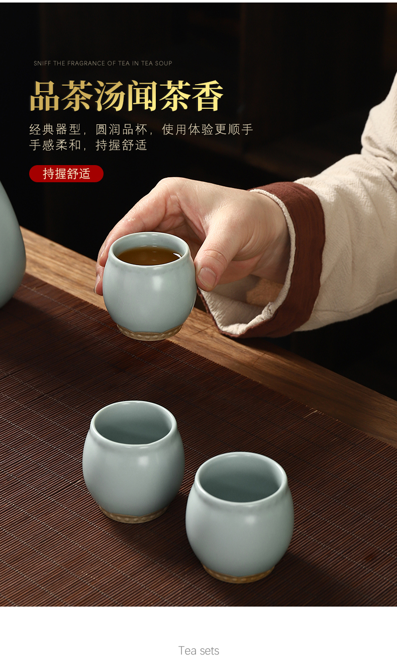 Recreational product master Chen Quangui tonggu quoted your up automatic tea set piece can raise your porcelain kung fu tea set