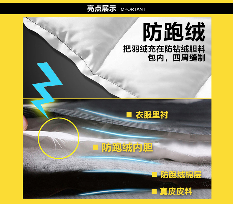 Da nam bằng da nam xuống áo khoác da cừu Da nam quần áo thời trang nam