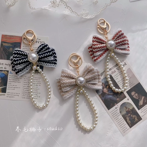 Оригинальный брелок с бантиком, подвеска